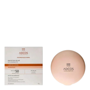 ADCOS FILTRO SOLAR PO COMP+HIAL FPS50 IVORY 11G