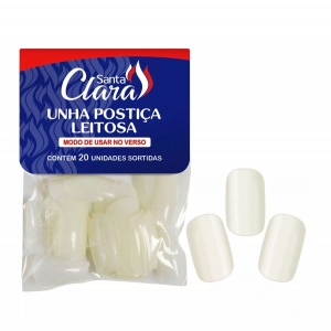 UNHA POSTICA LEITOSA SANTA CLARA C/20 3318 - A005952