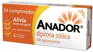 Anador 500mg - Caixa com 24 Comprimidos