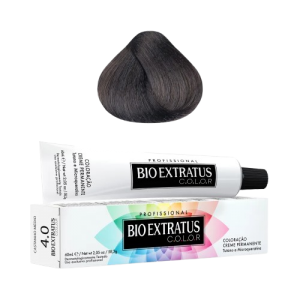 BIO EXTRATUS COLOR CREME PERMANENTE 4.0 CASTANHO MEDIO - A010273