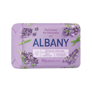 SABONETE HIDRATANTE ALBANY 85G LAVANDA - A012552