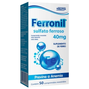 Ferronil 40mg 50 comprimidos revestidos
