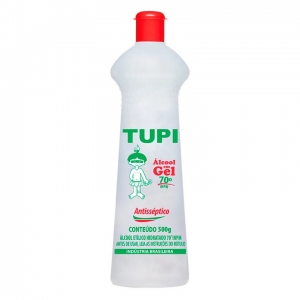 ALCOOL EM GEL 70% TUPI 500GRS