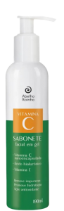 SABONETE LIQUIDO FACIAL VITAMINA C 190ML-ABELHA RAINHA - A012108