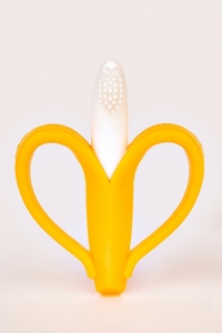 MASSAGEADOR DE GENGIVA +4M BANANA - PASSEAR BABY