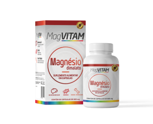 MAGVITAM MAGNESIO DIMALATO 600MG C/60CPR - A012613