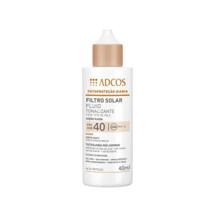 ADCOS FILTRO SOLAR FLUID IVORY FPS40 40ML
