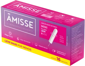 ABSORVENTE INTERNO AMISSE C/16 MINI