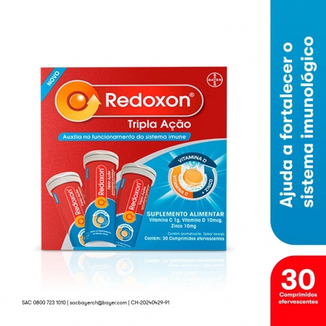 REDOXON TRIPLA ACAO C 30 COMP