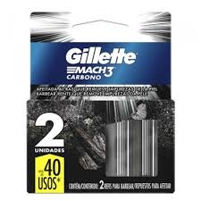 GILLETTE AP CARGA MARCH3 CARBONO C/2 - A011248