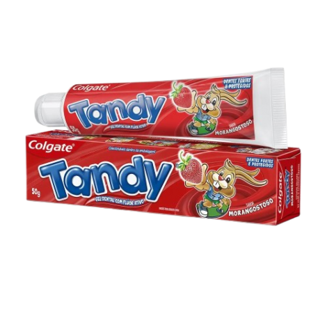 TANDY CR.DENTAL MORANGO 50G - 0000293