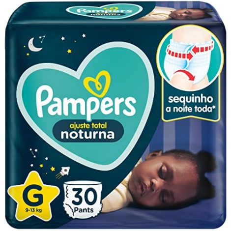 PAMPERS FR NOTURNA AJUSTE TOTAL G C/30 - A008439