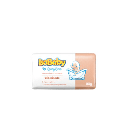 SABONETE BARRA SUAVIDADE DE AMENDOAS 80G - ISABABY - A010862