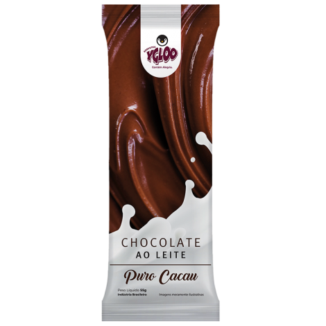 PICOLE CHOCOLATE AO LEITE- YGLOO