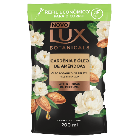 LUX SAB.LIQ GARDENIA E OLEO DE AMENDOA 200ML REFFIL - A012975