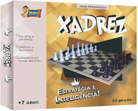 BRINQ XADREZ 33 PECAS