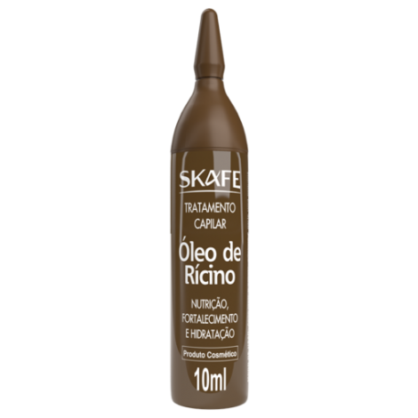 SKAFE AMPOLA CAPILAR OLEO RICINO 10 ML x 1