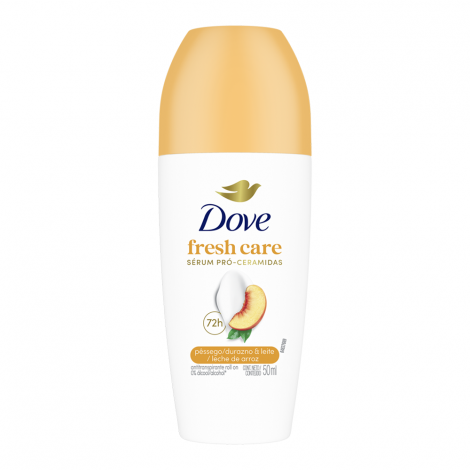 DOVE DES.ROLLON FEM FRESH CARE PESSEGO 50ML