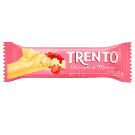 TRENTO CHOCOLATE WAFER MORANGO 32 G x 1