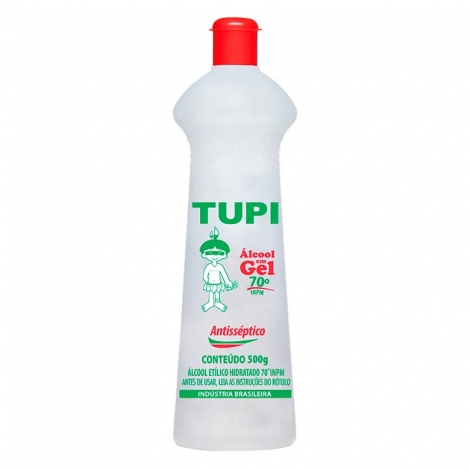 ALCOOL EM GEL 70% TUPI 500GRS