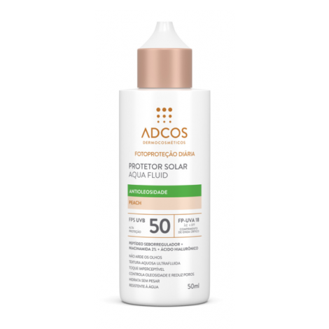 ADCOS FILTRO SOLAR AQUA FLUID PEACH FPS50 50ML
