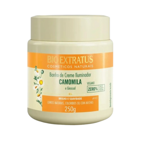 BIO EXTRATUS CR CAMOMILA E GIRASSOL 250G - A012657