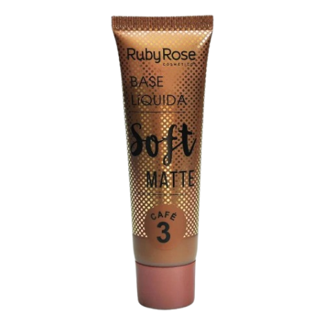 BASE  LQ SOFT MATTE RUBY ROSE  CAFE 3 - A008685