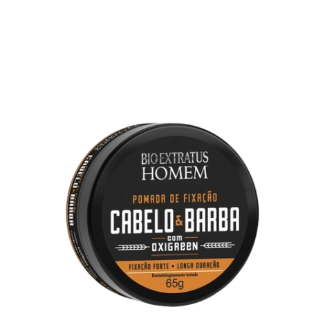 BIO EXTRATUS HOMEM POMADA MOD CABELO E BARBA 65G - A011267