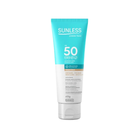 PROT SOLAR SUNLESS FPS 50 FACIAL C/BASE 60G - A001302