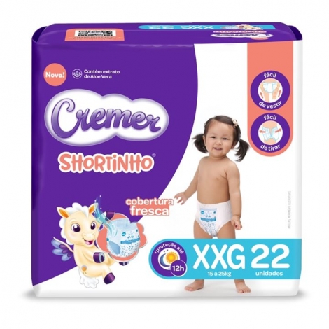CREMER FR SHORTINHO JUMBO XXG22 - A009769