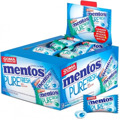 MENTOS PURE FRESH  TUTTI FRUTTI GOMA 2G
