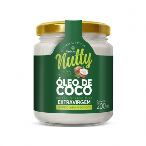 OLEO DE COCO 200ML -NUTTY - A012583