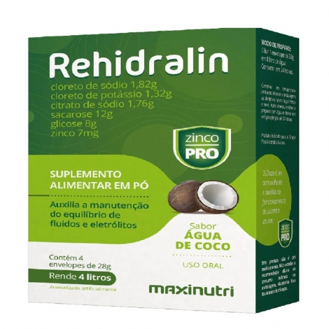 SORO REHIDRALIN 28G AGUA DE COCO